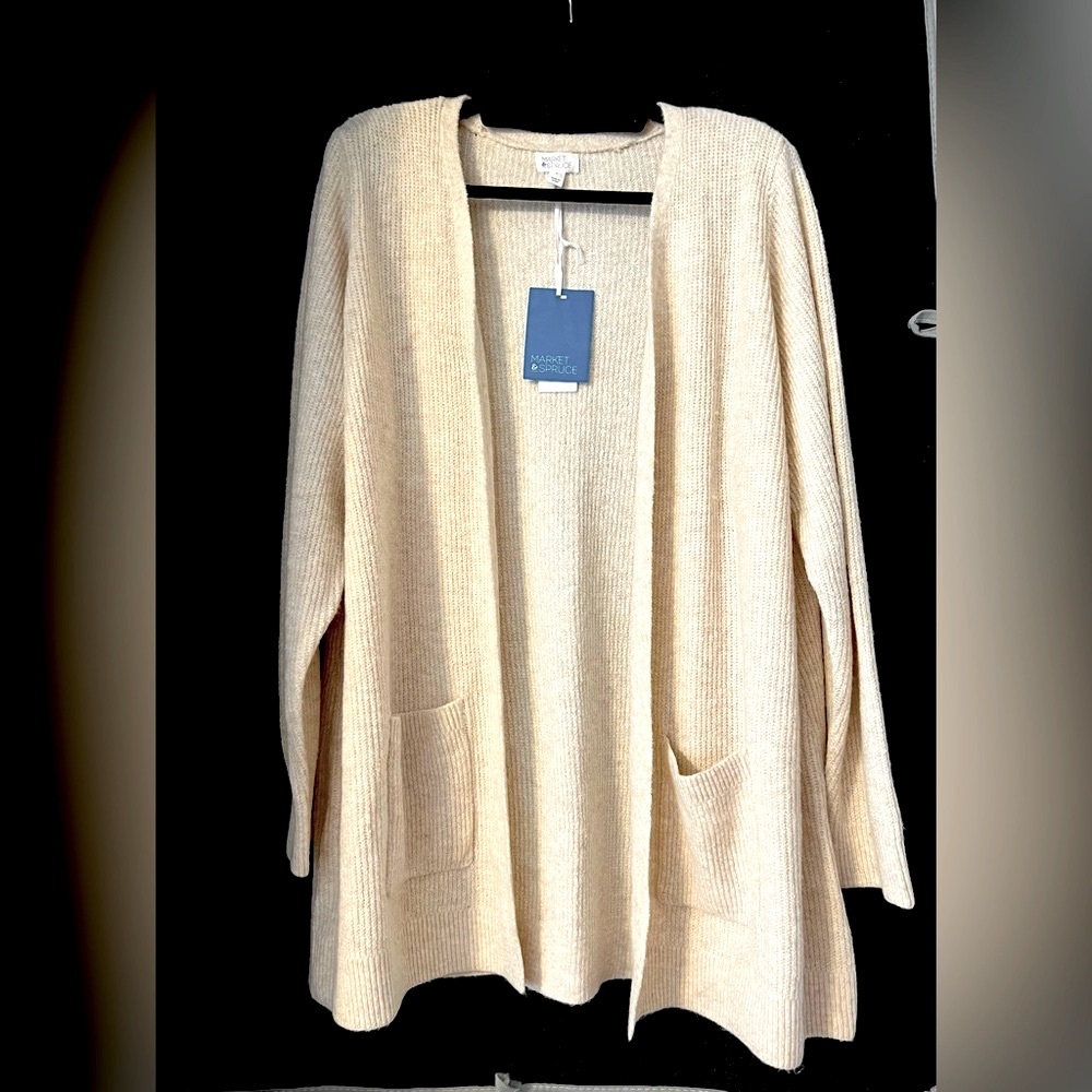 3X Lightweight Long Ribbed Cardigan 🧥